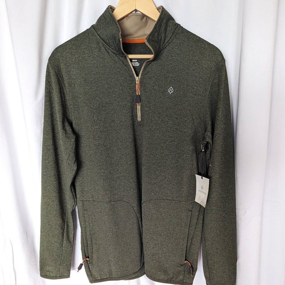 ASPEN -  Size Small - Green with orange trim